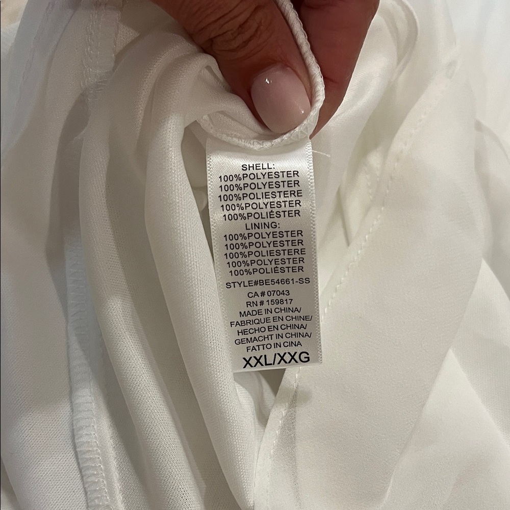 Altar'd State White Puff Sleeve Mini Dress - Picture 10 of 12
